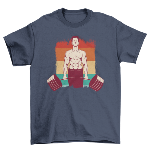 Weightlifting man t-shirt