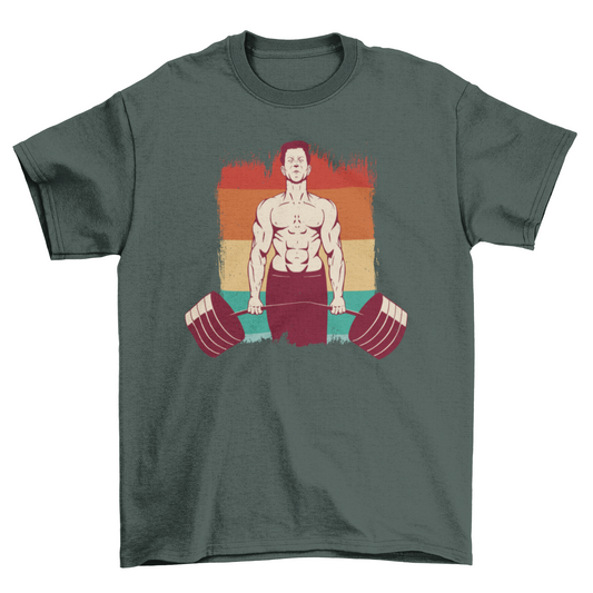 Weightlifting man t-shirt