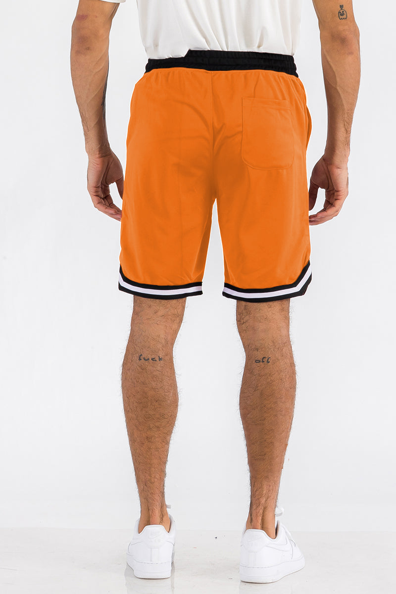 Mens Striped Basketball Active Jordan Shorts