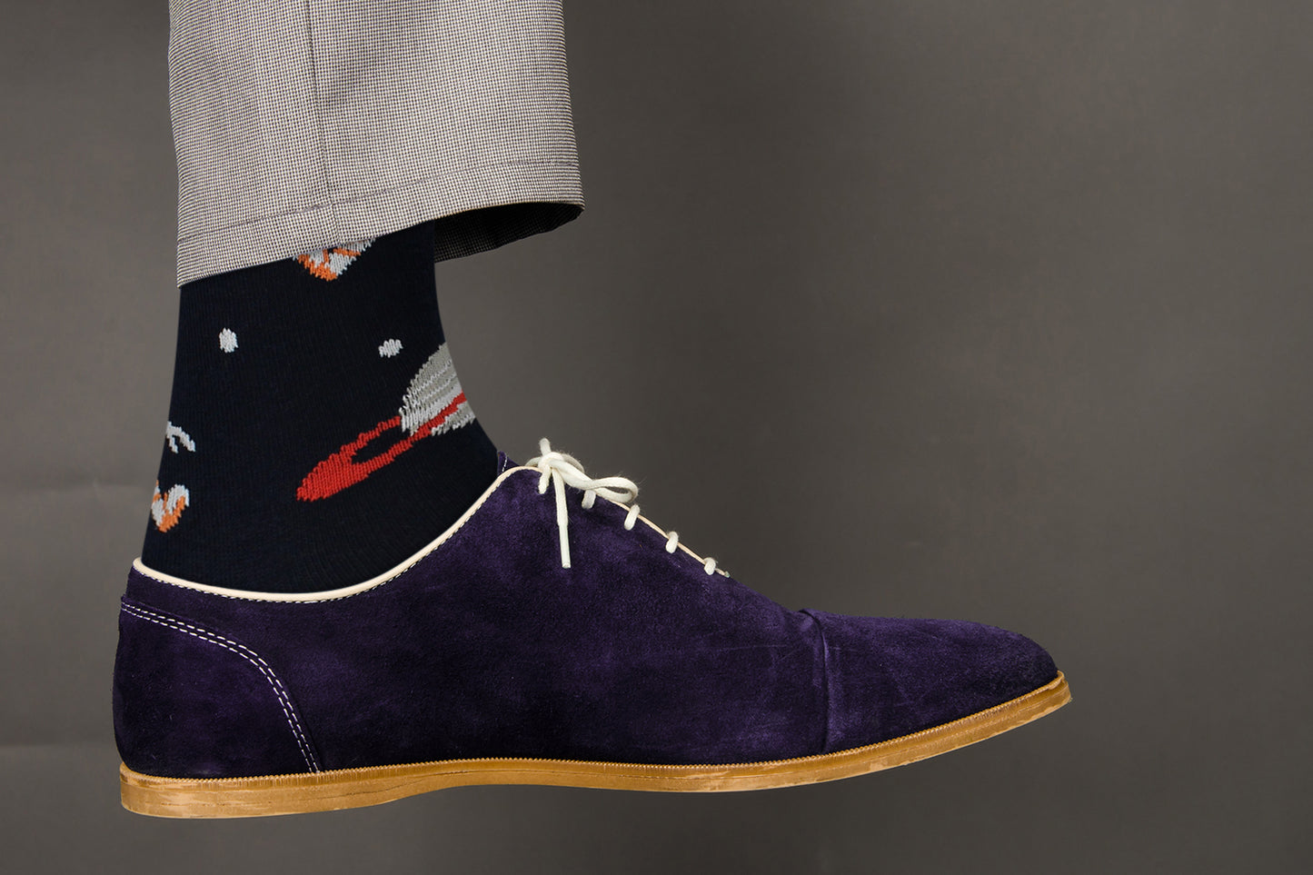 Sick Socks – Space / Astronaut – Off the Wall Casual Dress Socks