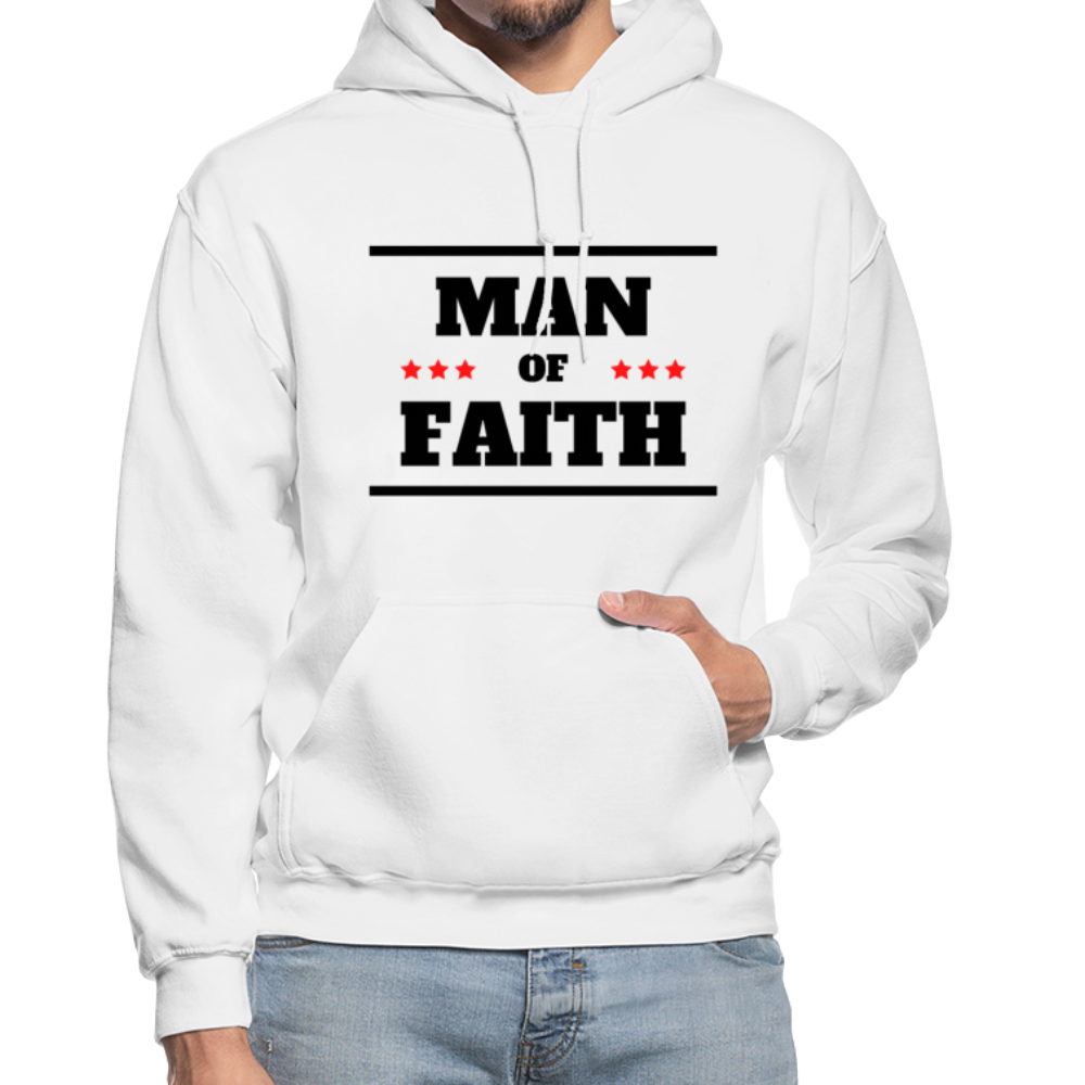 Mens Hoodie - Graphic/Man of Faith