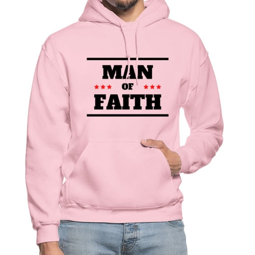 Mens Hoodie - Graphic/Man of Faith