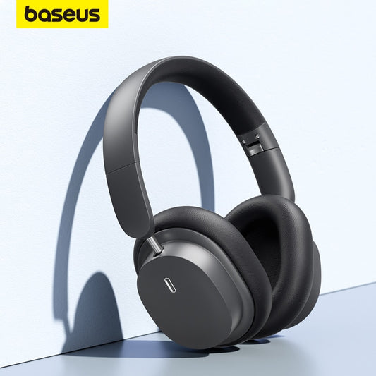 Baseus Bowie D05 Wireless Headphone Bluetooth 5.3 Earphone HIFI Level Headset 40mm Driver Foldable Over Ear Headphone 70H Time